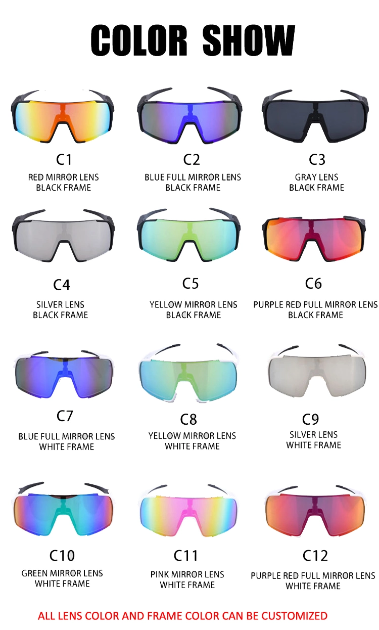Sports Men Women Sunglasses Road Bicycle Glasses MTB Cycling Riding Protection Goggl Eyewear Mountain Bike Sun Glasses