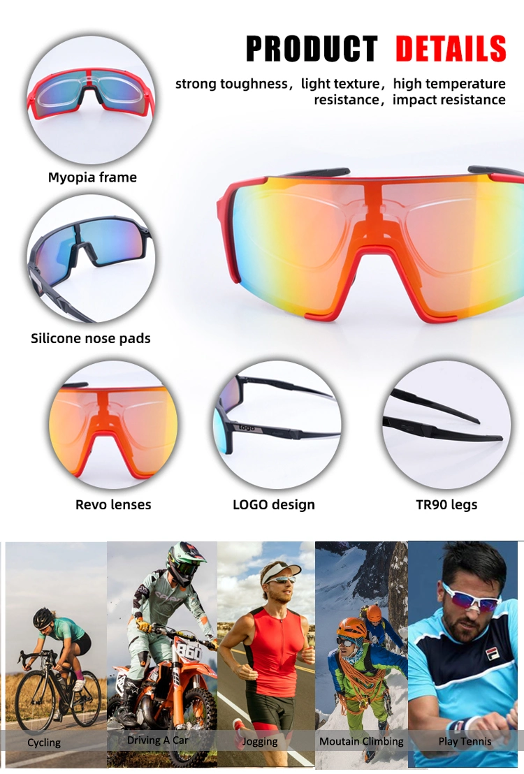 Sports Men Women Sunglasses Road Bicycle Glasses MTB Cycling Riding Protection Goggl Eyewear Mountain Bike Sun Glasses
