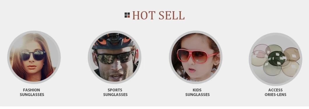 Hot Selling Handmade Polarized Framed Fashion Custom Logo Wood Bamboo Sunglasses