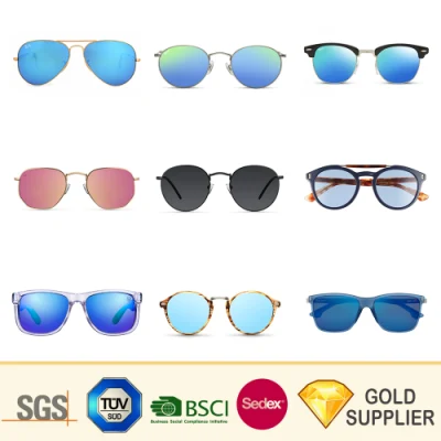China Wholesale Custom Logo Cheap Fashion Style Cat Eyes Sporty Retro Wooden Plastic Metal Frame Ray Band Polorized Lens Sunglasses for Promotion Gift