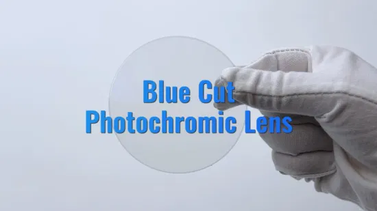 Index 1.56 Blue Light Blocking Lens UV420 Protection Resin Eyeglasses Ophthalmic Blue Cut Hmc Spectacle Lenses