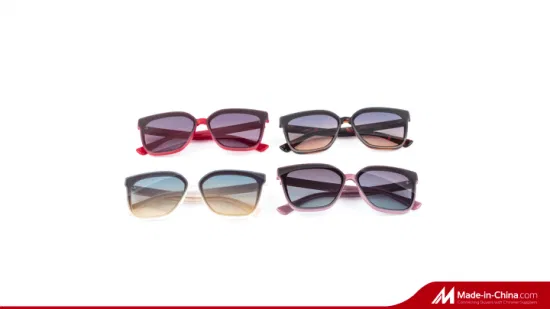 in Stock Custom Fashion Unisex Square Glasses China Outdoor UV400 Polarized Sunglasses